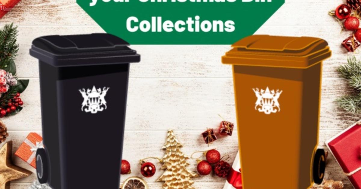 Christmas bin collections check online now High Peak Borough Council