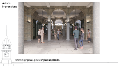 Glossop market entrance artist impression 3