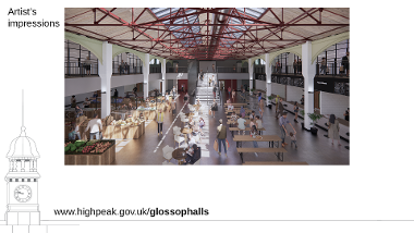 Market hall artist impression